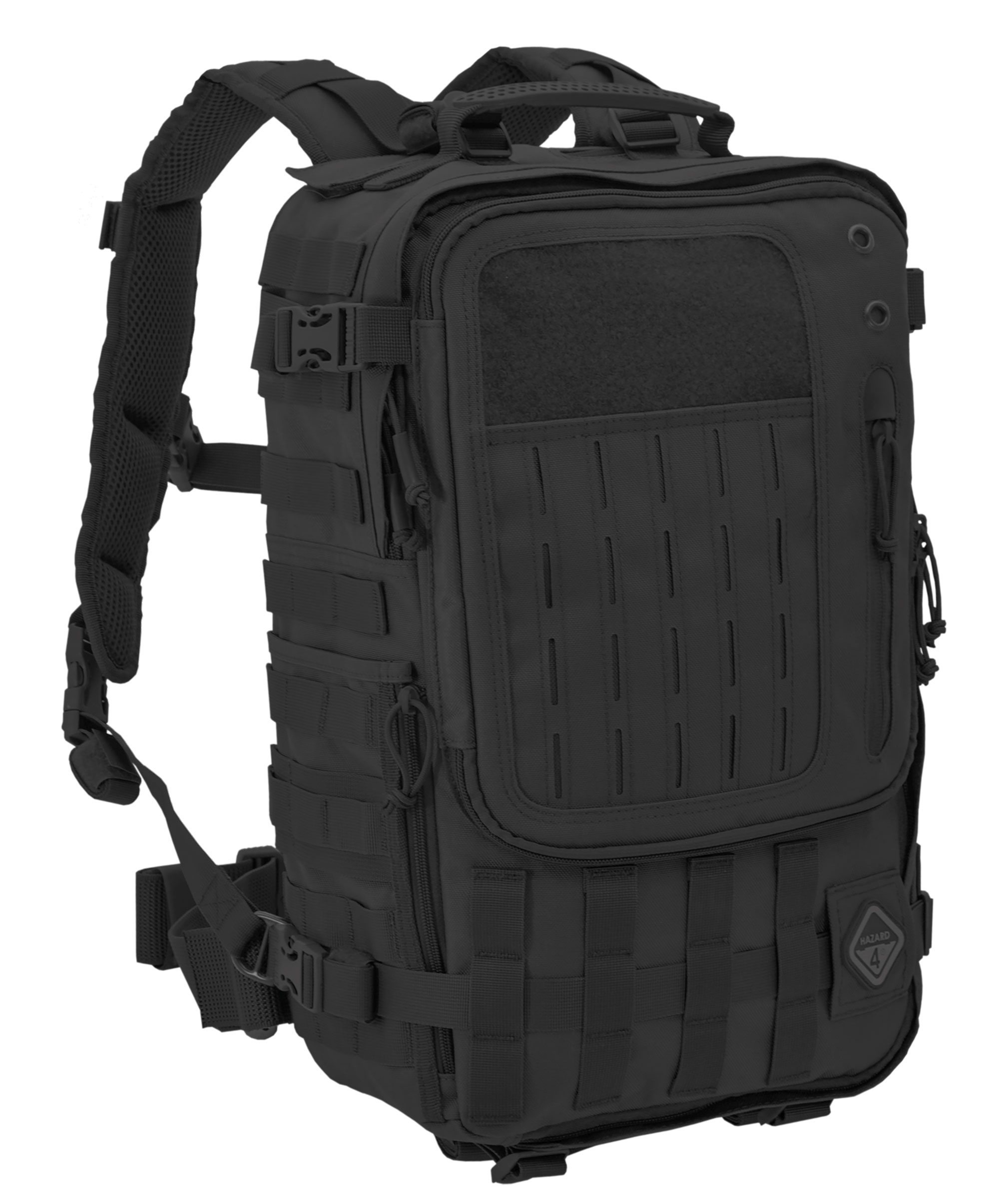Hazard 4 Second Front Backpack Black